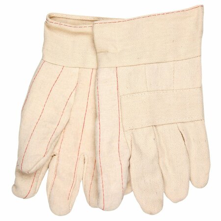 MCR SAFETY Gloves, Hot Mill Burlap Premium XL, 12PK 9132KXL